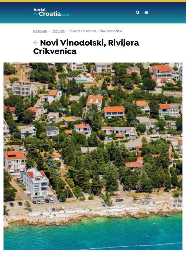 Apartment Lela Novi Vinodolski Exterior photo